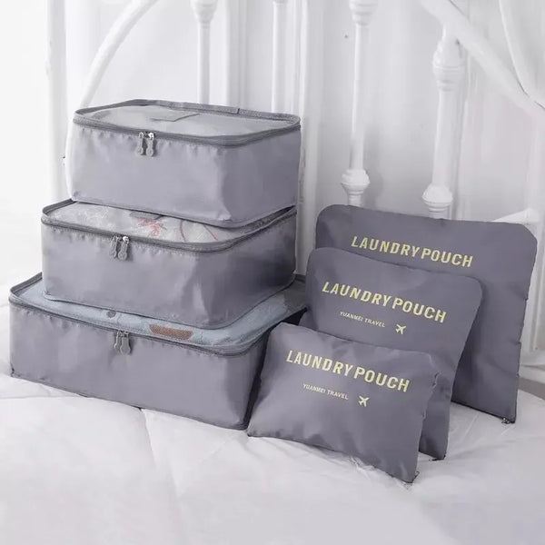 Kit Organizador de Viaje x 6 Piezas!